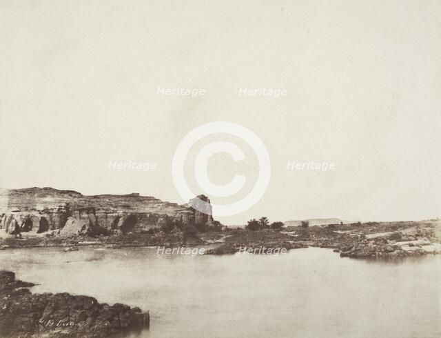 "Second Cataract Of Nile"-#26 (image 1 of 2), Printed 1854. Creator: John Beasley Greene.