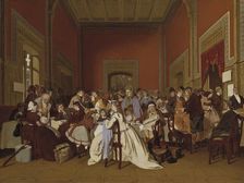 Second Class Waiting-Room, 1865. Creator: Carl Henrik Unker