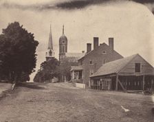 Second Corps Hospital, Washington, D.C., ca. 1863. Creator: Mathew Brady