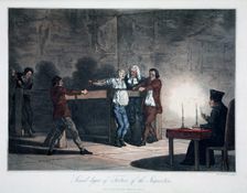 Second Degree of Torture of the Inquisition 1813. Creator: LC Stadler