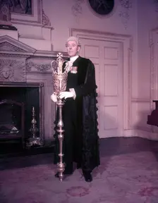 Second Esquire Commander J.R. Poland R.N., Lord Mayor's Household Officers, London, c1953. Creator: Arthur Charles Kirby Ware