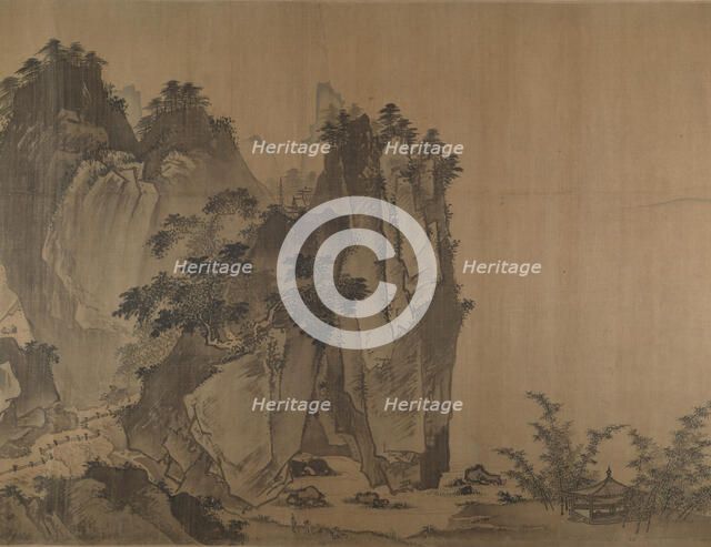 Second half of Ten Thousand Li of the Yangzi River, late 15th century. Creator: Unknown.