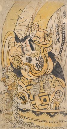 Second Ichikawa Danjuro after 1735, 5th month, 1736., 5th month, 1736. Creator: Torii Kiyomasu I
