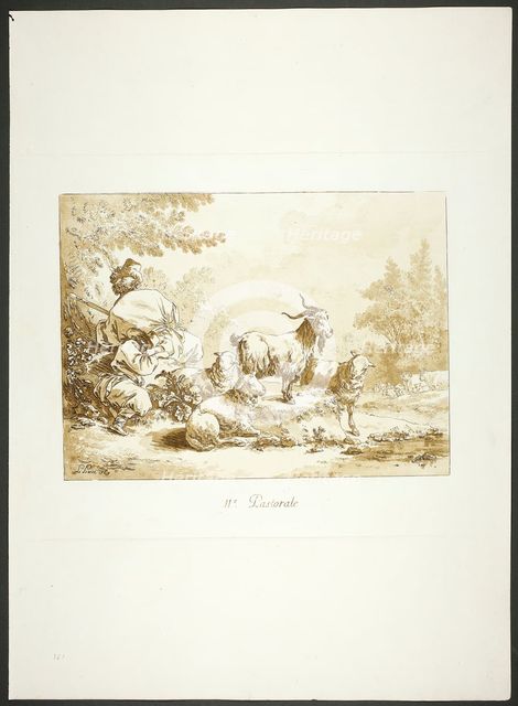 Second Pastoral, 1769. Creator: Jean Baptiste Le Prince.