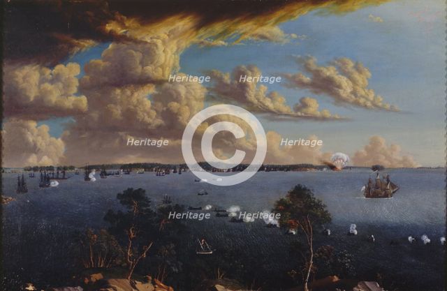 Second Russo-Swedish Battle of Svensksund on 10 July 1790, 1792.