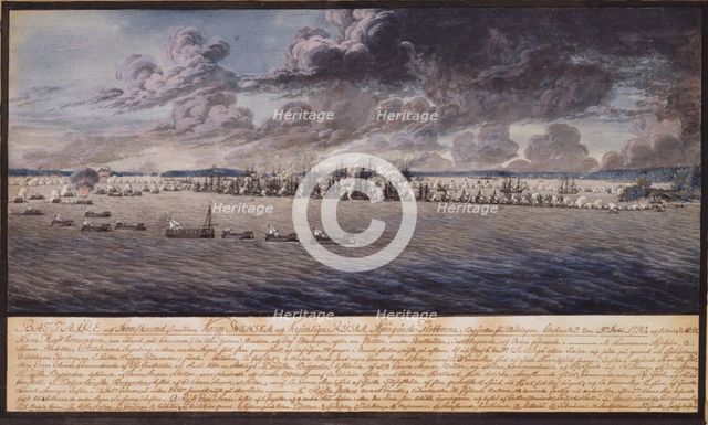 Second Russo-Swedish Battle of Svensksund on 10 July 1790, 1803.