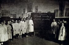 Second Republic (1931 - 1939), public schools, students of the schools created by the Republican …
