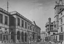 Second Royal Exchange, North Front, in 1798. Showing Exterior of Lloyd's Rooms (1928.)