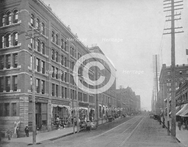 'Second Street, Seattle, Washington', c1897. Creator: Unknown.