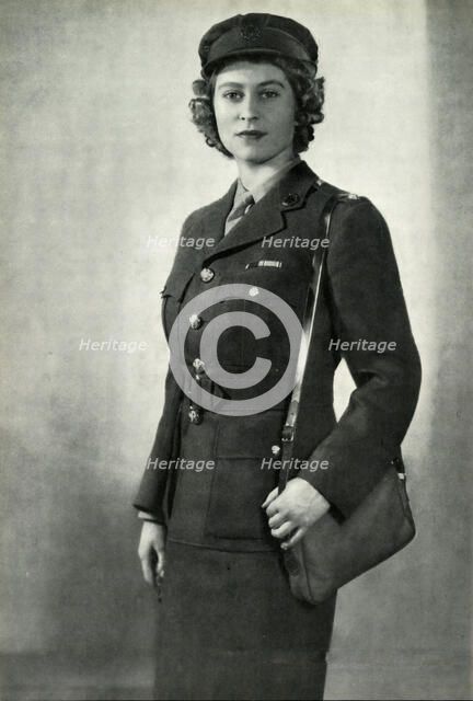 'Second Subaltern in A.T.S. - 1945', 1947. Creator: Unknown.