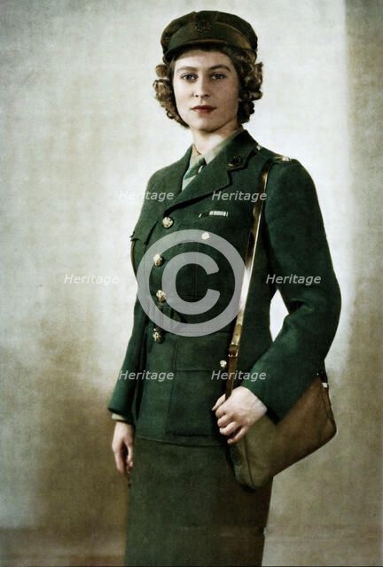 'Second Subaltern in A.T.S. - 1945', 1947. Creator: Unknown.