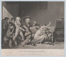 Second Scene of Thieves, ca. 1805. Creator: Gror