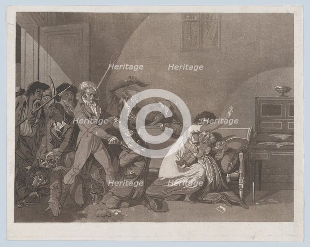 Second Scene of Thieves, ca. 1805. Creator: Louis Leopold Boilly.