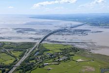 Second Severn Crossing, Gloucestershire, 2015. Artist: Damian Grady