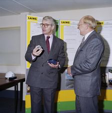 Second Severn Crossing, M4, New Passage, Pilning and Severn Beach, Gloucestershire, 25/11/1994. Creator: John Laing plc