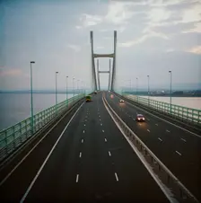 Second Severn Crossing, M4, New Passage, Pilning and Severn Beach, Gloucestershire, 03/06/1997. Creator: John Laing plc
