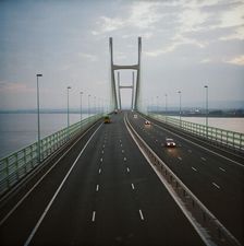 Second Severn Crossing, M4, New Passage, Pilning and Severn Beach, Gloucestershire, 03/06/1997. Creator: John Laing plc