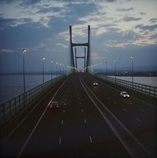 Second Severn Crossing, M4, New Passage, Pilning and Severn Beach, Gloucestershire, 03/06/1997. Creator: John Laing plc