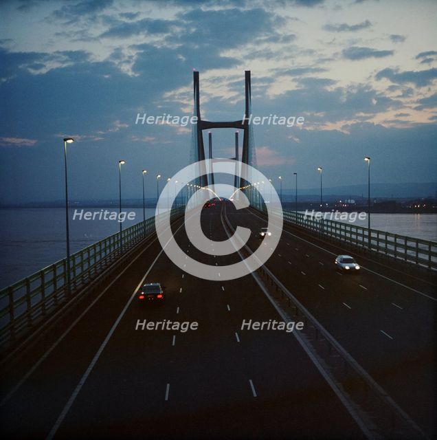 Second Severn Crossing, M4, New Passage, Pilning and Severn Beach, Gloucestershire, 03/06/1997. Creator: John Laing plc.