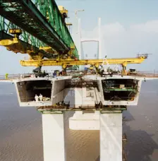 Second Severn Crossing, M4, New Passage, Pilning and Severn Beach, Glos, 118/09/95 - 19/09/95. Creator: John Laing plc