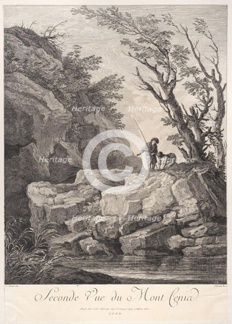 Second View of Mount Cenia, ca. 1750-1800. Creator: Jacques II Chereau.