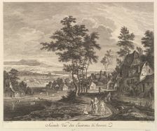 Second View of the Environs of Antwerp (Seconde Vue des Environs d'Anvers). Creator: Joanna Fr Ozanne
