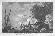 Second View of the Gulf of Messina in the Island of Sicily. c1780. Artist: Louis Joseph Masquelier