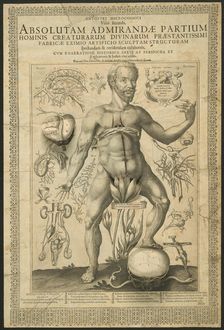 Second Vision, from Mirrors of the Microcosm, 1613. Creator: Lucas Kilian