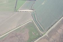 Second World War bombing decoy, near Little Humber, East Riding of Yorkshire, 2014. Creator: Historic England Staff Photographer