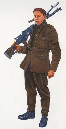 Second World War Gunner, c1940s, (c1990-2010). Artist: Graham Sumner