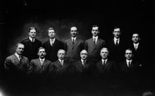 Secrataries railroad - Y.M.C.A., between c1910 and c1915. Creator: Bain News Service