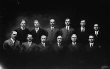 Secrataries railroad - Y.M.C.A., between c1910 and c1915. Creator: Bain News Service