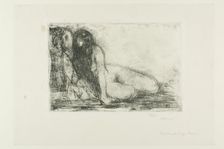 Secret, 1913. Creator: Edvard Munch