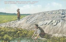 Secret gold panning. "Predators", 1904-1917. Creator: Unknown