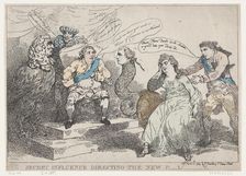 Secret Influence Directing The New P-l-t [Parliament], May 18, 1784., May 18, 1784. Creator: Thomas Rowlandson