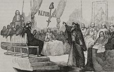Secret society of republican friars, War of Roussillon, (1793-1795), 1851. Creator: Unknown
