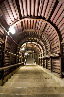 Secret wartime tunnels, Hellfire Corner, Dover Castle, Kent, 2009. Artist: Historic England Staff Photographer