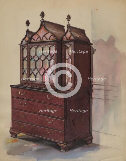 Secretary, 1936. Creator: Arsen Maralian.