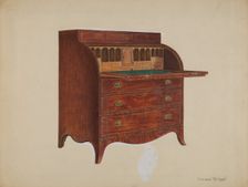 Secretary, 1937. Creator: Bernard Krieger