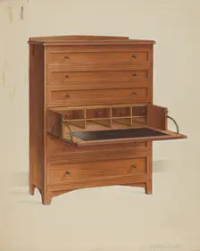 Secretary, 1937. Creator: Irving I. Smith