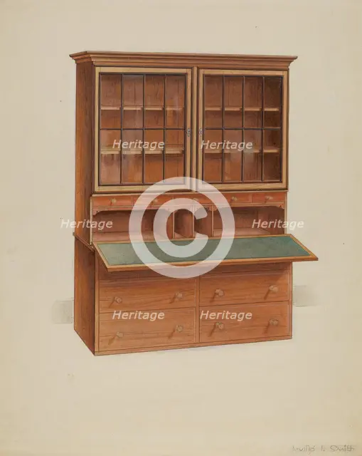Secretary, 1937. Creator: Irving I. Smith.