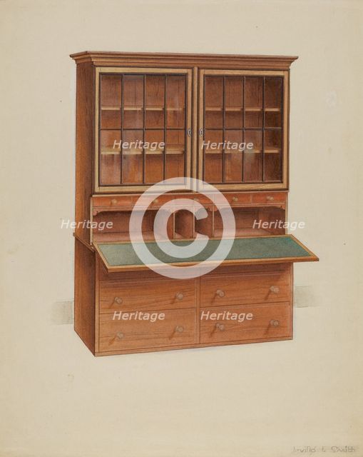 Secretary, 1937. Creator: Irving I. Smith.