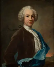 Secretary of Council Carl Fredrik Eckleff, 1746. Creator: Johan Henrik Scheffel
