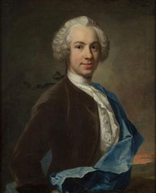 Secretary of Council Carl Fredrik Eckleff, 1746. Creator: Johan Henrik Scheffel