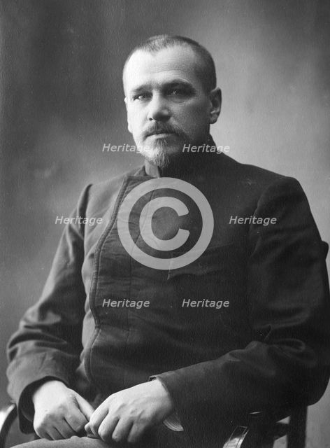 Secretary of expert commissions N.S. Ivanov., 1911. Creator: A. A. Antonov.
