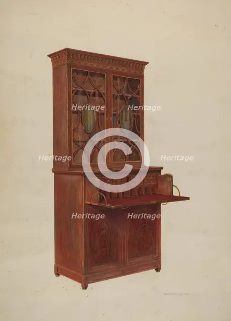 Secretary, c. 1942. Creator: Leonard Battee.