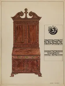 Secretary, c. 1936. Creator: Isadore Goldberg