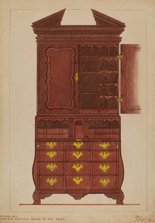 Secretary, c. 1936. Creator: Rolland Livingstone
