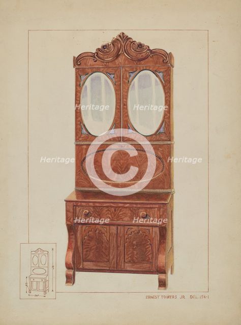 Secretary, c. 1937. Creator: Ernest A Towers Jr.