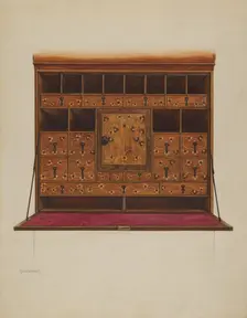 Secretary, c. 1938. Creator: Ernest Busenbark
